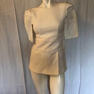 Marni “Commessa” White Tunic Top Blouse Size IT 36, USA 0